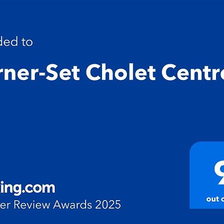 Corner-Set Cholet Centre Apartment Екстериор снимка